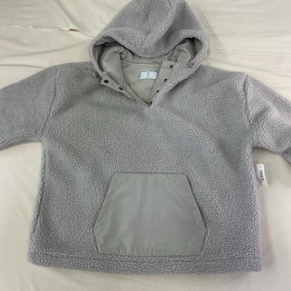 Amazon Essentials sherpa fleece hoodie